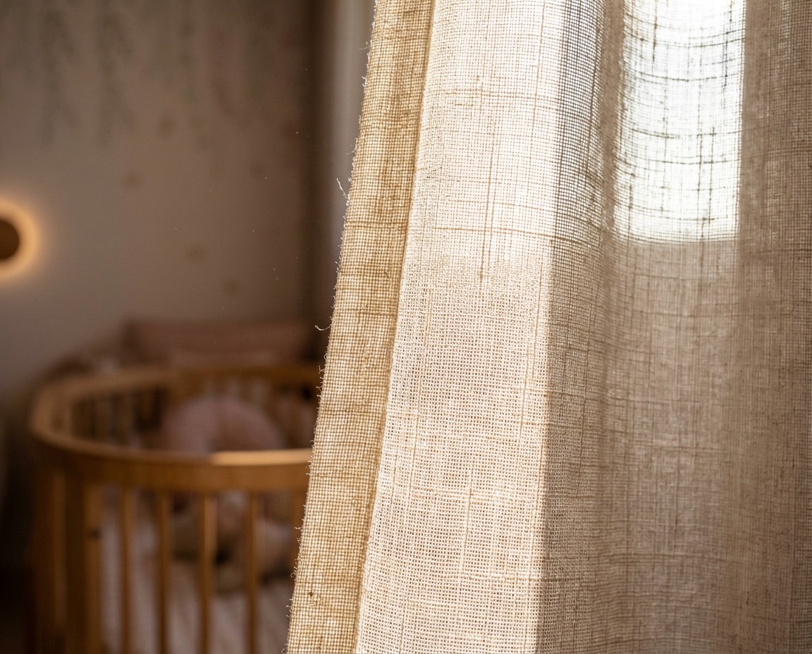 Detalhe das cortinas